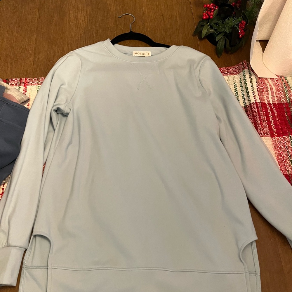 Light Blue Womens Sweater- SHIPPING PRICE NOT INCLUDED